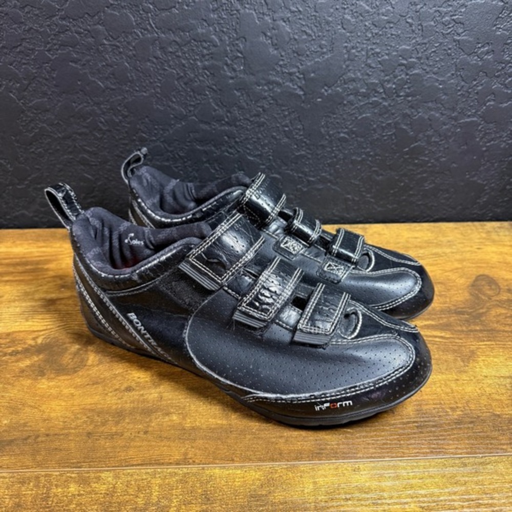 Bontrager Street 408802 Black Synthetic Cycling Shoes Mens Size 9.5 EU 43‎